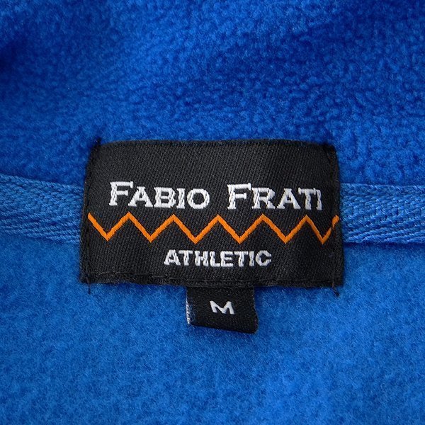 【新品ブランド値下】送料無料 ファビオフラーティ FABIO FRATIフリースジップアップ メンズブルゾン L 青 秋冬 ジャケット AO22-1870-BLUE