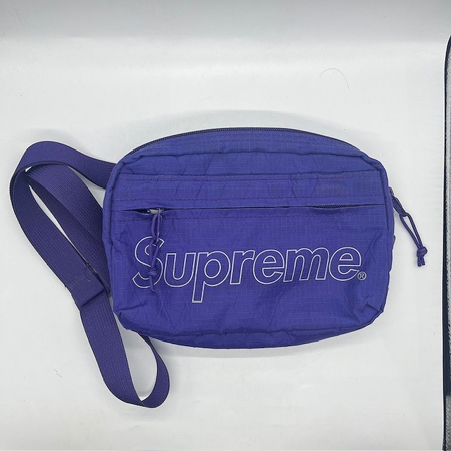Supreme 18aw Shoulder Bag Purple シュプリーム ショルダーバッグ パープル 紫