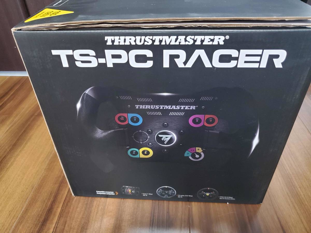 THRUSTMASTER スラストマスター TS-PC RACER BMWバッチ取り付け　ターボ電源不調要修理