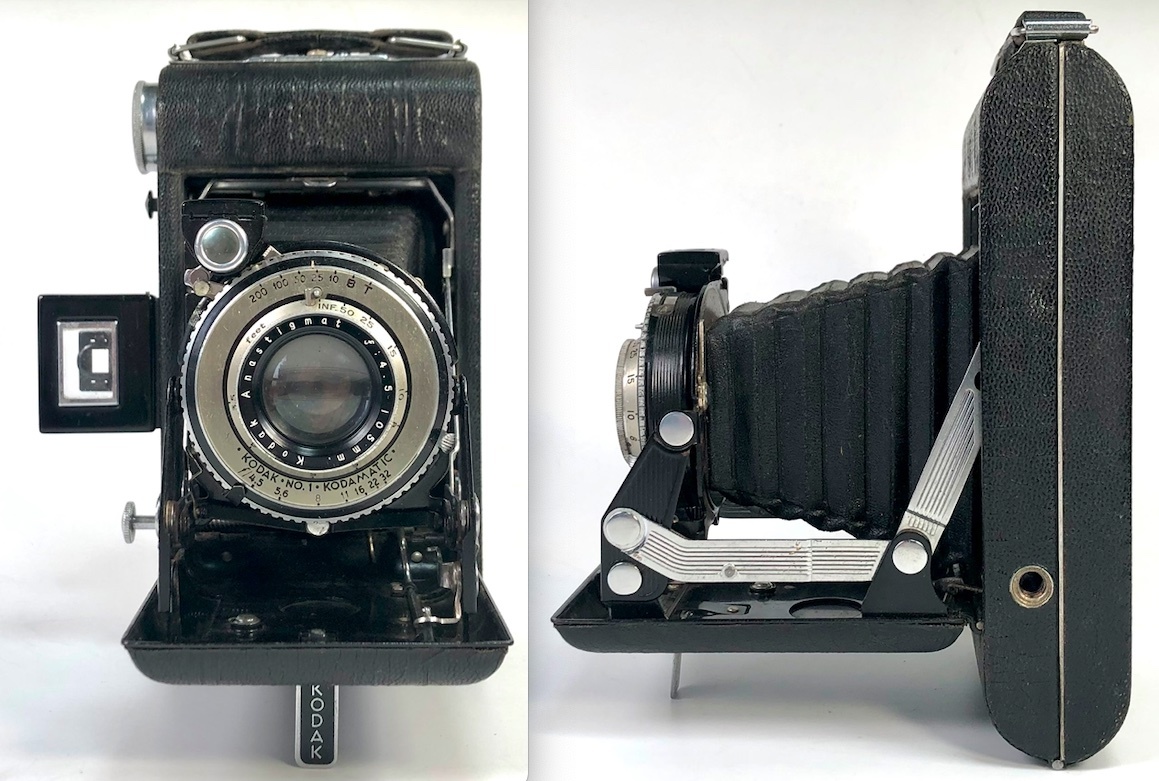 KODAK VIGILANT SIX-20 蛇腹カメラ（2/コダック/NO.1 KODAMATIC/シャッター不調/CAMERA/レトロ/JUNK）の画像2