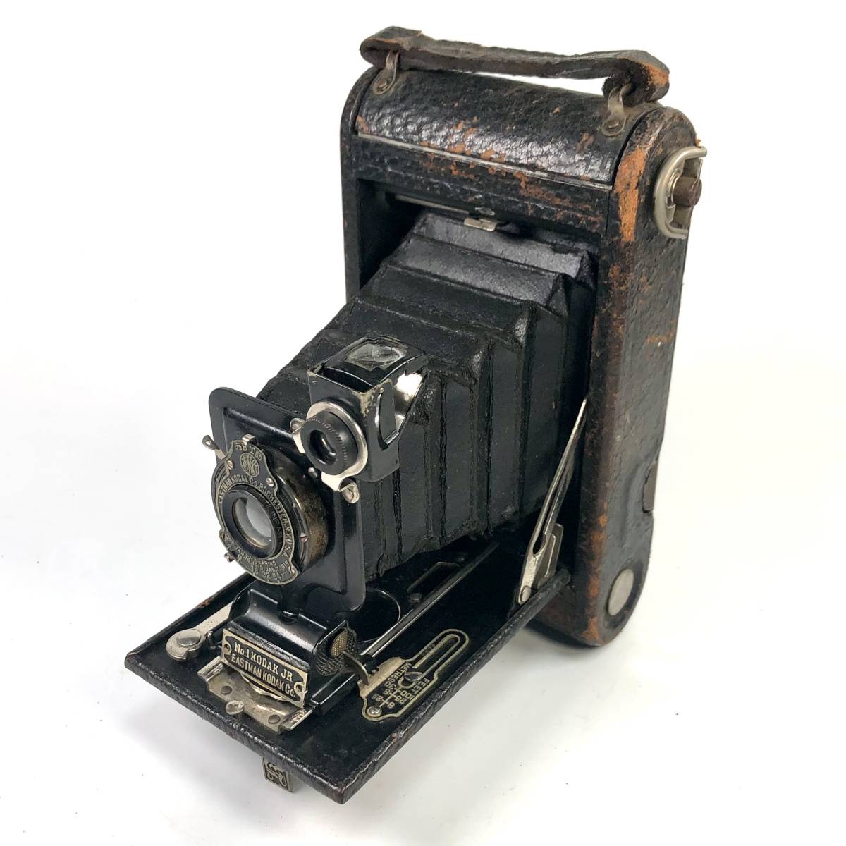 No.1 KODAK JR MODEL A 蛇腹カメラ（コダック/難あり/CAMERA/レトロ/JUNK）_画像1