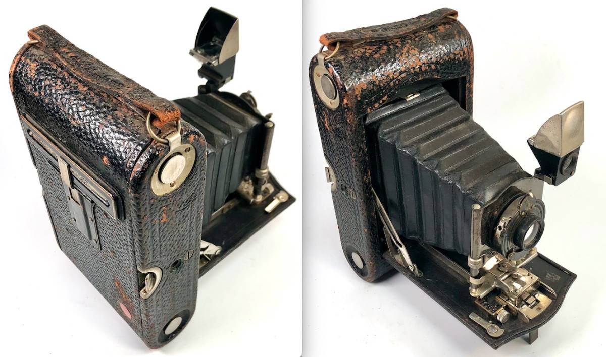 NO.3 FOLDING POCKET KODAK 蛇腹カメラ（コダック/CAMERA/レトロ/JUNK）_画像5