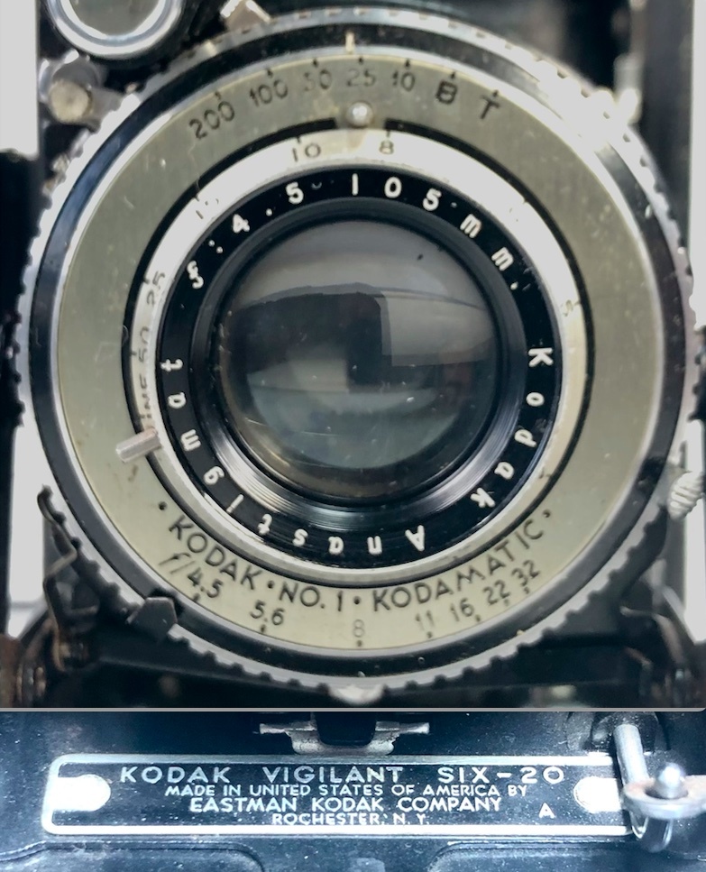 KODAK VIGILANT SIX-20 蛇腹カメラ（2/コダック/NO.1 KODAMATIC/シャッター不調/CAMERA/レトロ/JUNK）の画像6