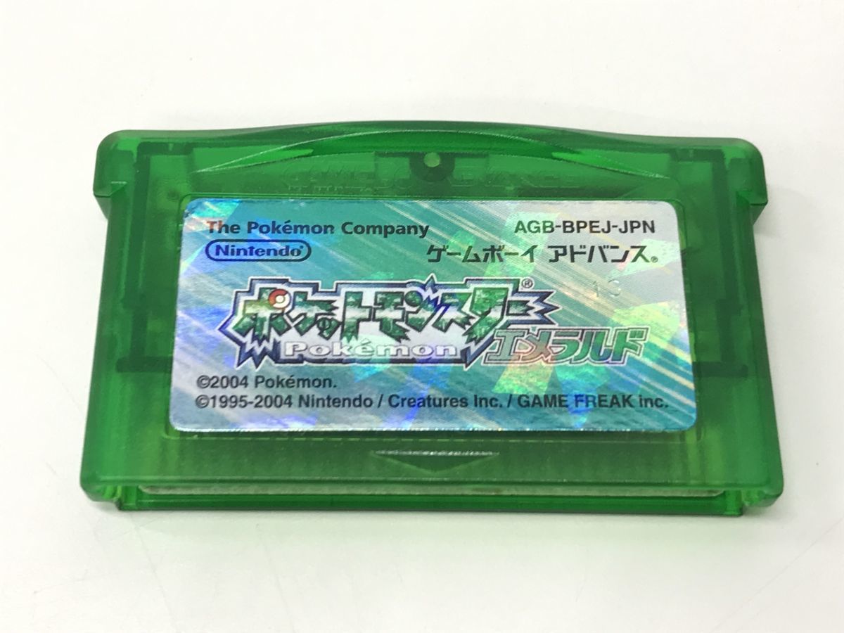 ゲームソフト / ゲームボーイアドバンス ポケットモンスターエメラルド / 起動確認済 / Nintendo / AGB-BPEJ-JPN【G002】_画像1