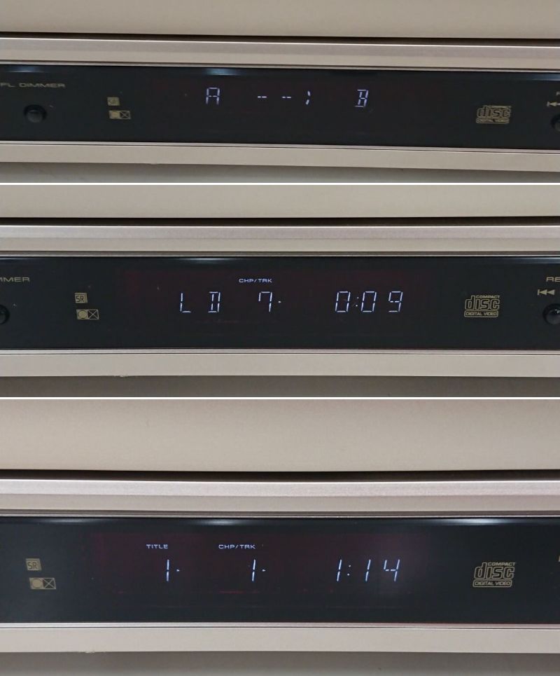 オーディオ/PIONEER　DVL-919　DVDLDプレーヤー/再生確認済み/輸送箱入り リモコン、説明書付き/酒々井店出荷・同梱不可【A135】_画像3