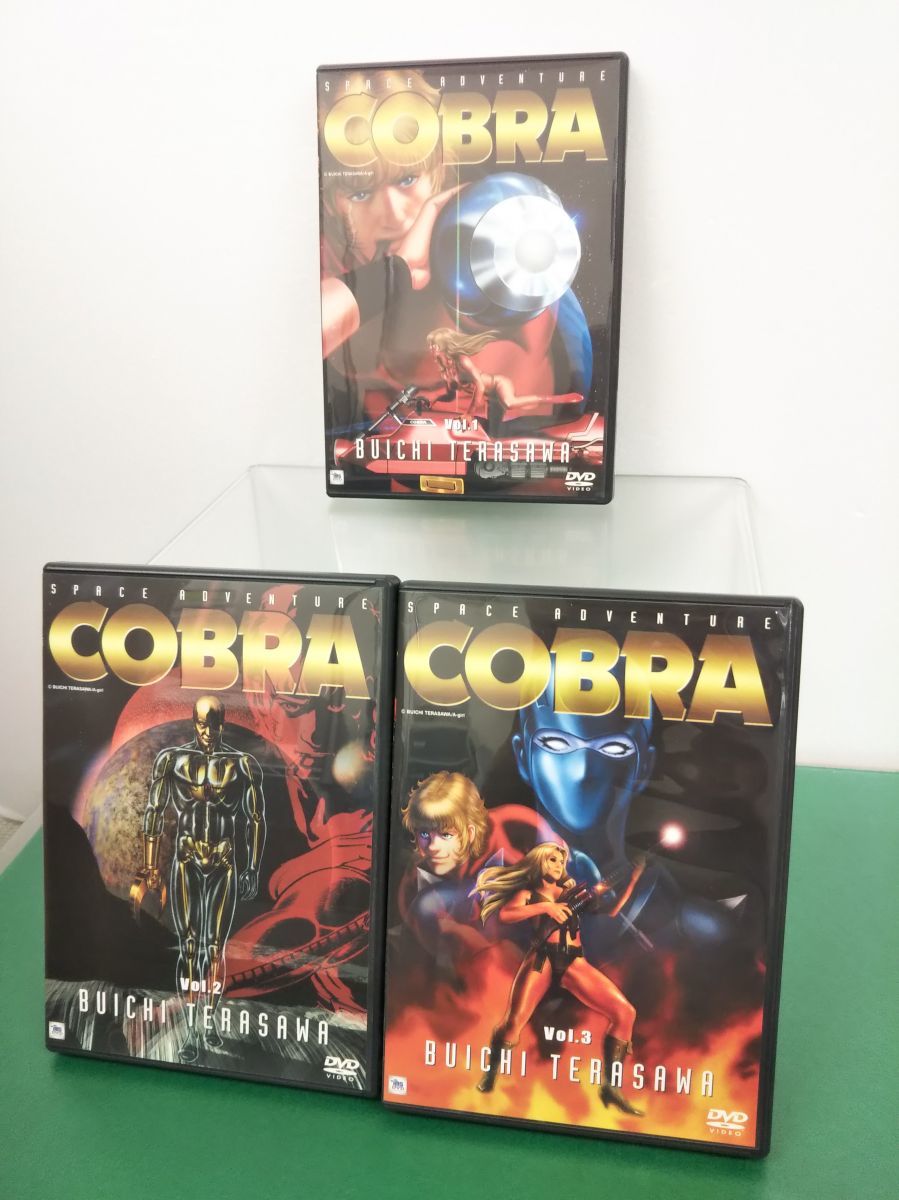 DVDセット売り / COBRA / コブラ / スペースアドベンチャー / 3点セット / Vol.1〜3 / ビーム / チャプターシート付、処分品【M005】_画像1