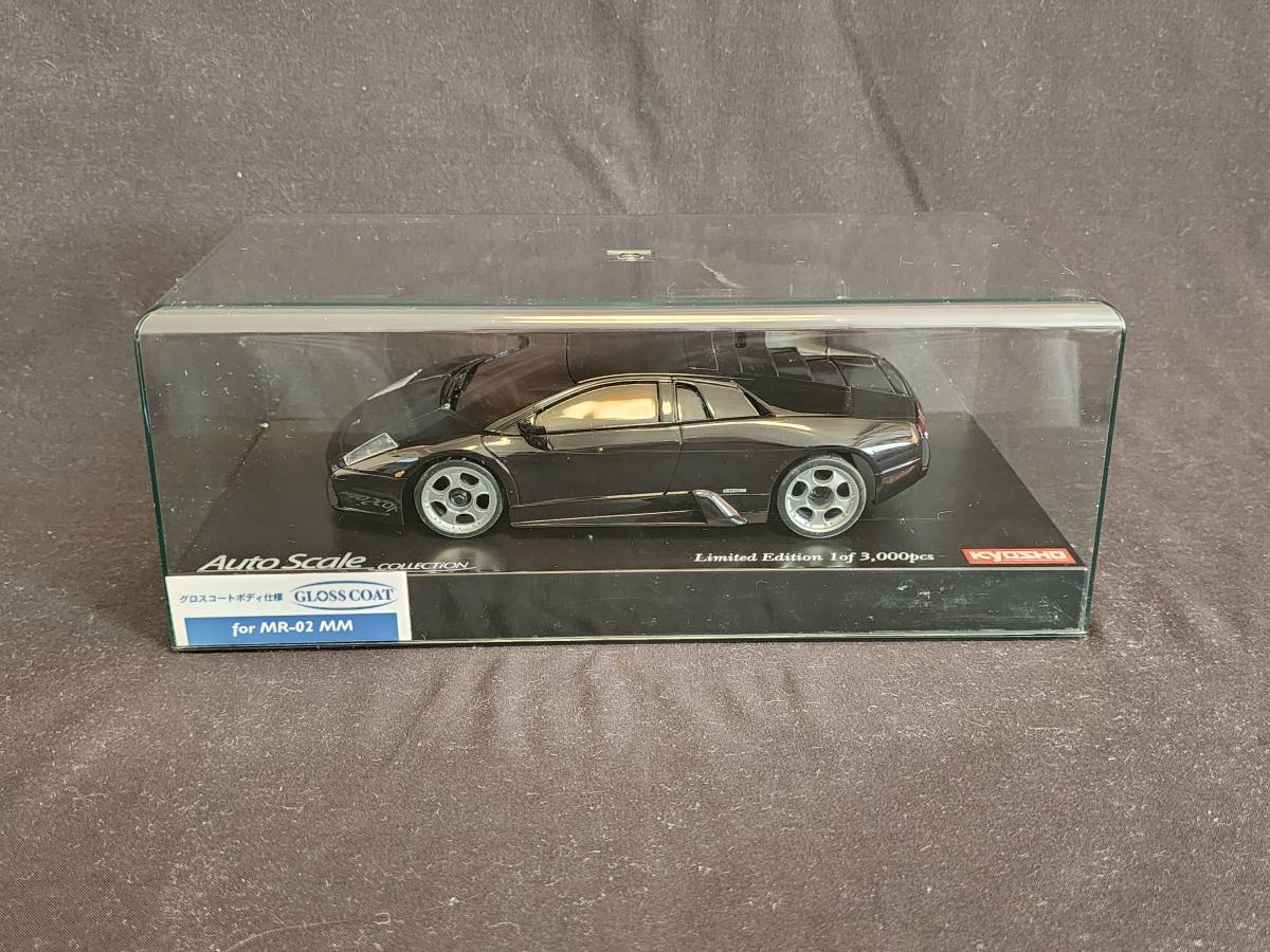 ★限定品★京商ミニッツ オートスケール ランボルギーニ ムルシェラゴ Black ★KYOSHO MINI-Z Lamborghini Murcielago _画像1