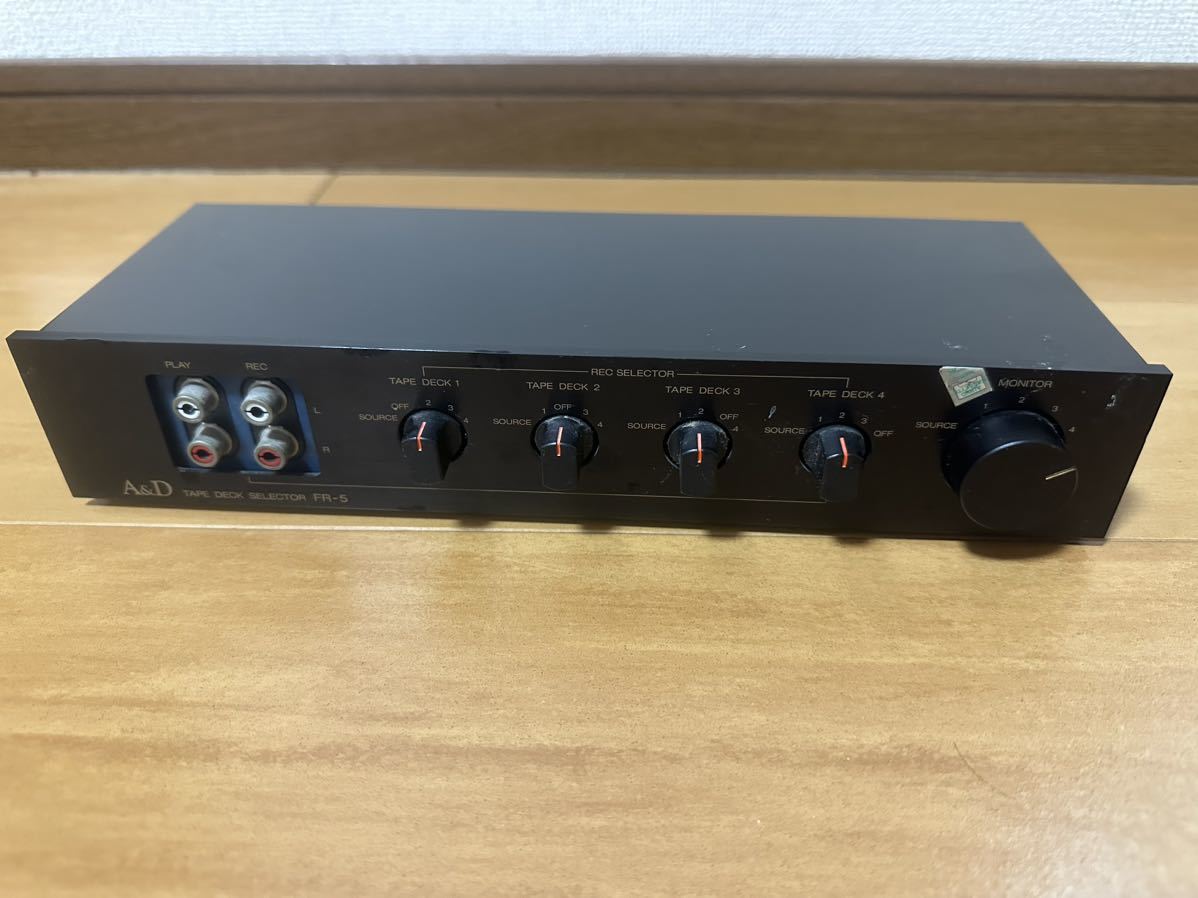 AKAI アカイ A&D エーアンドディー FR-5 テープデッキセレクター（中古品）_画像1