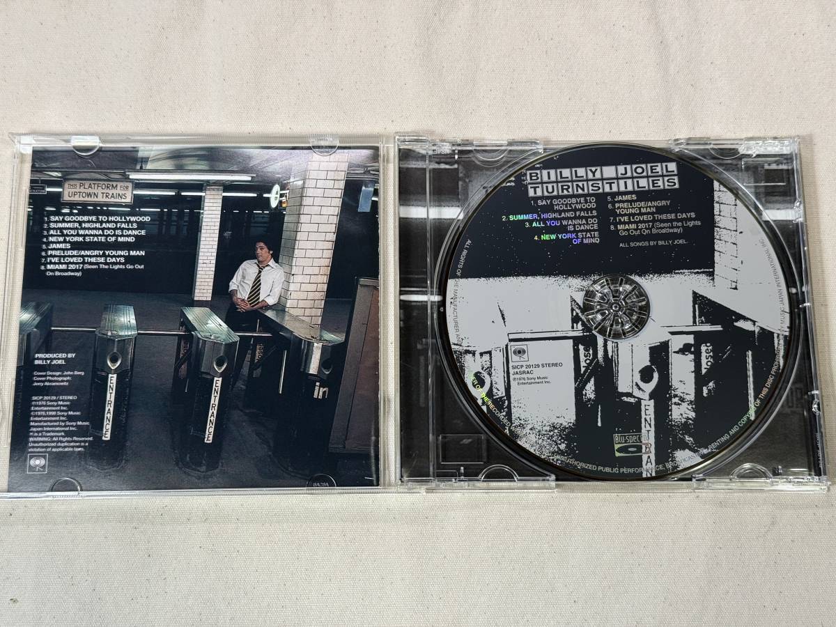 【廃盤】Billy Joel Turnstiles ※貴重！！！高音質 Blu-spec CDの画像3