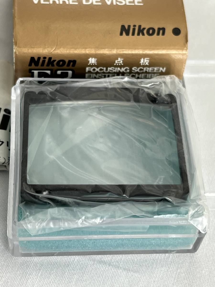 【M50】未使用品 使用品 Nikon ニコン F3 FOCUSING SCREEN フォーカス スクリーン 焦点板 TYPE E型/TYPE K型/アイピース まとめて _画像5