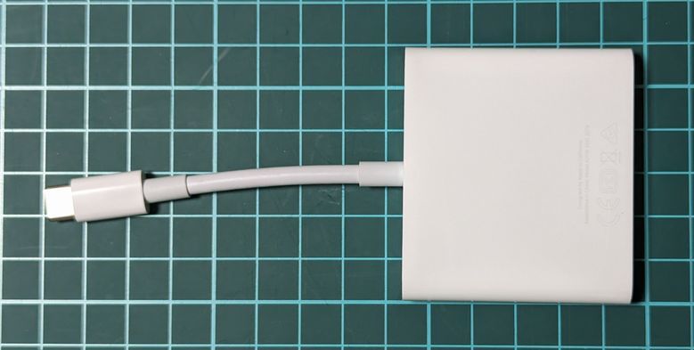 【送料無料】 Apple 純正品 A2119 USB-C Digital AV Multiportアダプタ USED_画像4