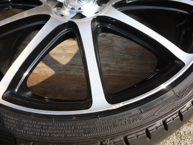 ロクサーニ 17インチ 5.5j 4穴 タイヤ付き4本SET 軽自動車サイズの画像3