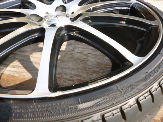 ロクサーニ 17インチ 5.5j 4穴 タイヤ付き4本SET 軽自動車サイズの画像4