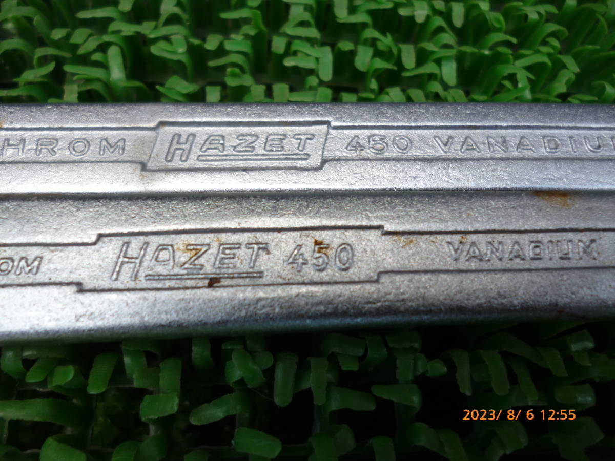ハゼット HAZET 450 ドイツ 両口 スパナ 工具 1本 在庫有 ( W BS 3/8 5/16 5/16 1/4 レターパックライト370円 レターパックプラス520 30の画像5