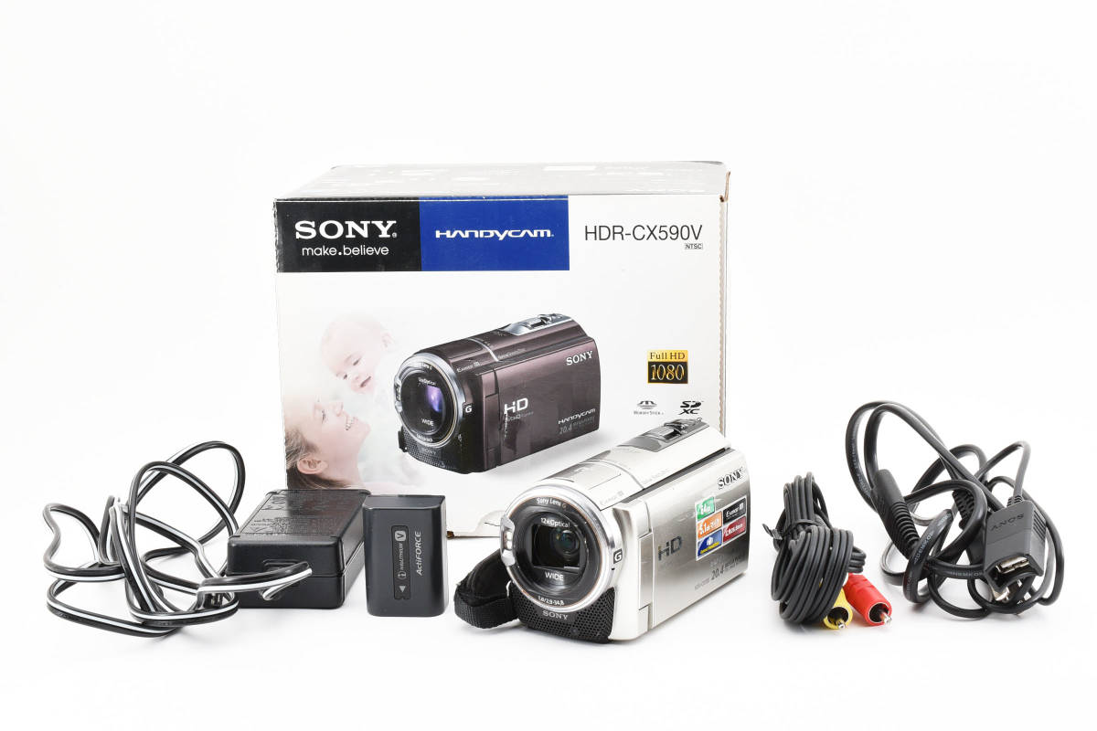 HDR-CX590V SONY ソニー ビデオカメラ ジャンク_画像1
