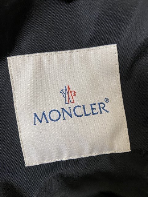 21SS MONCLER モンクレール ロングコート ALFIRK GIUBBOTTO 1C73900 54A1K ブラック 45 33811265＃5の画像5