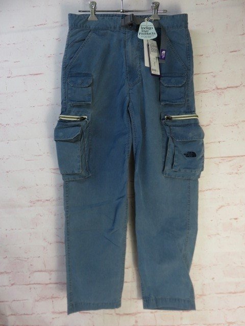 23SS タグ付 THE NORTH FACE PURPLE LABEL ノースフェイス Indigo Field Pants NT5308N インディゴブリーチ 30 991768240＃4