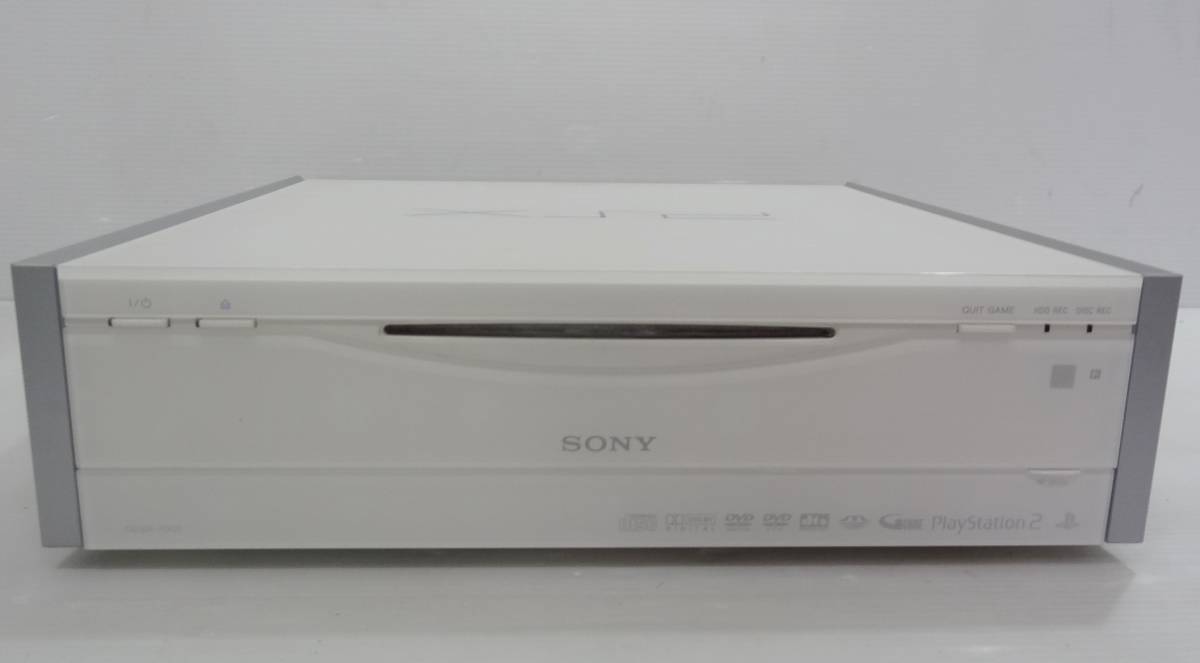 P1460 SONY PSX 本体 Playstaion DESR-7000 訳アリ現状渡し プレステ HDD _画像3