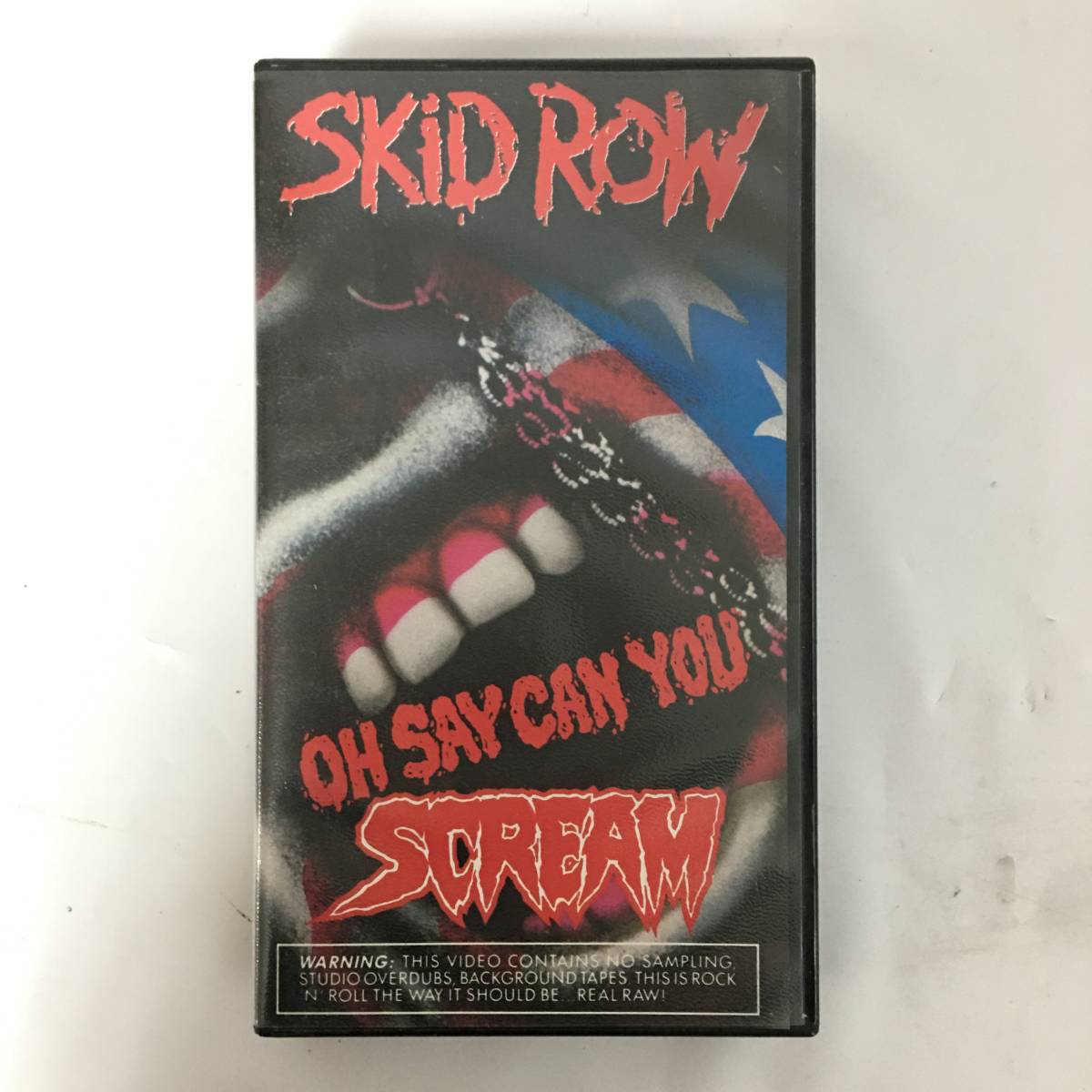 BT1/14 SKID ROW スキッドロウ / OH SAY CAN YOU SCREAM スクリーム 国内VHS 〇_画像2