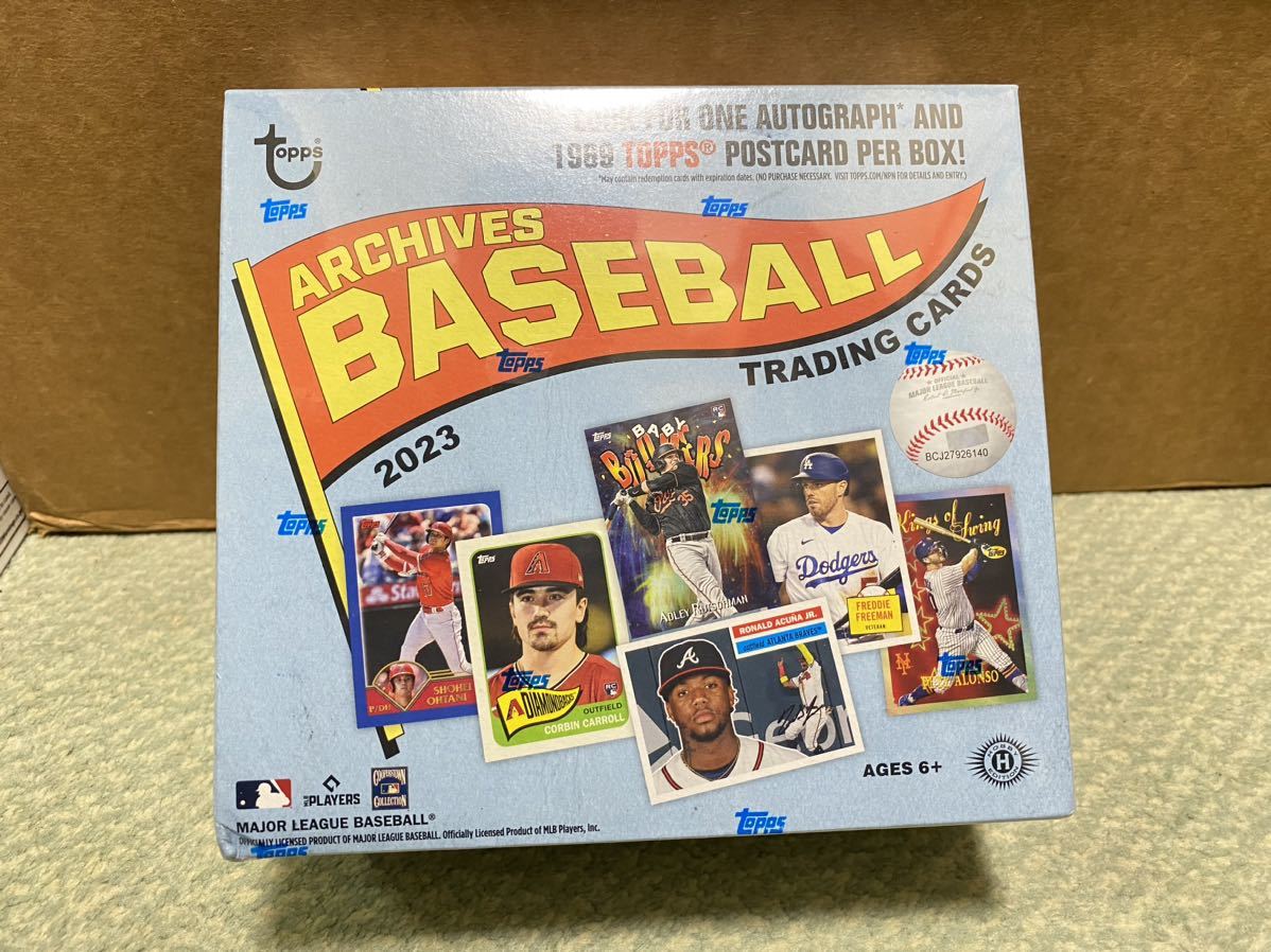 2023 Topps Archives Baseball - Hobby Collectors Box トップス 大谷翔平