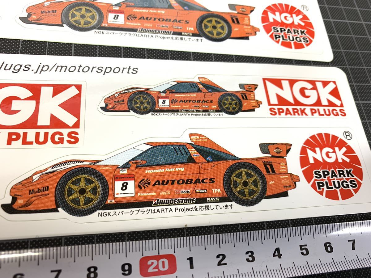  бесплатная доставка все Япония GT игрок право NGK свеча зажигания стикер совместно ARTA Honda NSX Xanavi Nismo Z super GT