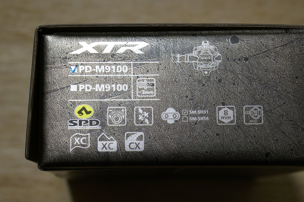 SHIMANO PD-M9100 SPD シマノ ビンディングペダル XTR