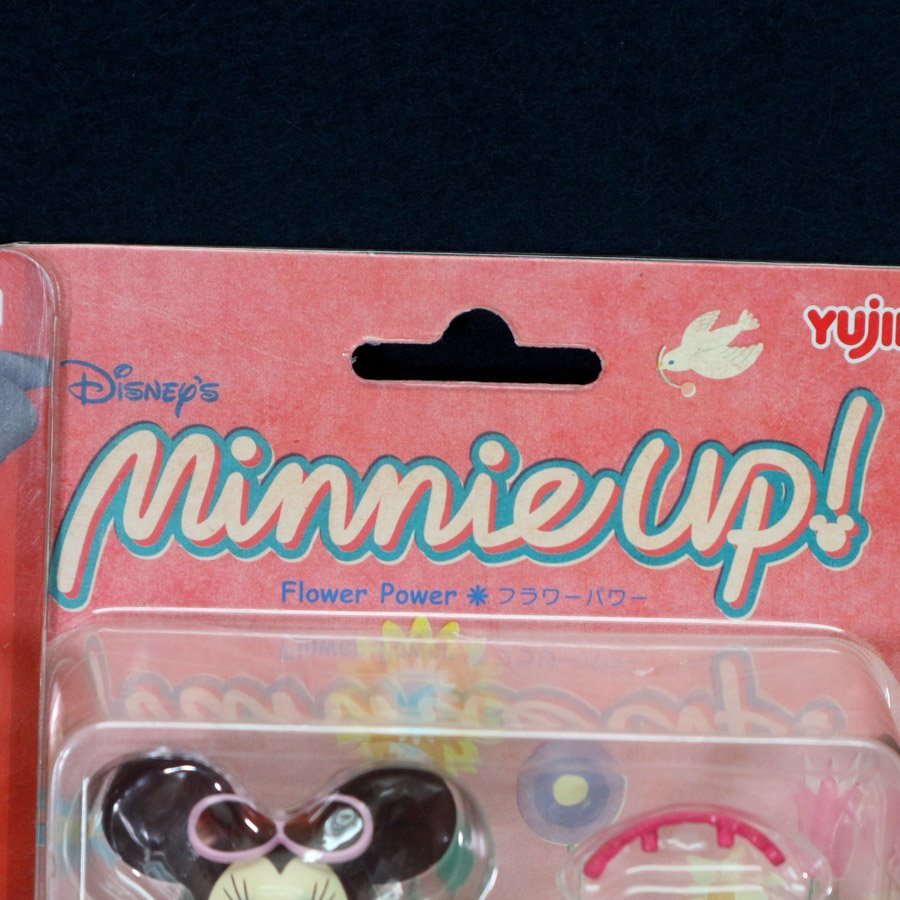 美品！YUJIN ディズニー ミニーアップ！フィギュア 2体セット パンク・ムード＆フラワーパワー Disney Minnie Up！◆723f24_画像5