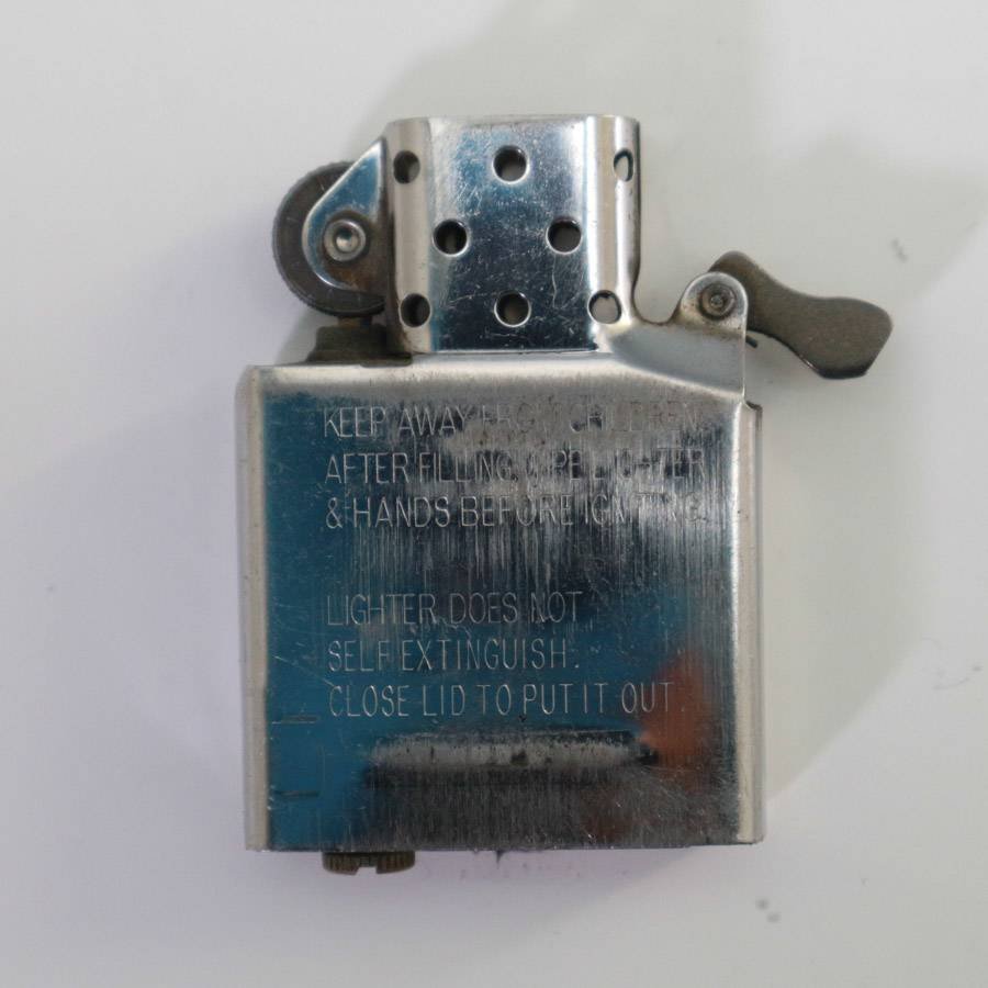 ZIPPO ジッポー インディアンスピリット マットブラック クロス 天然石オニキス メタル ライター 2019年製◆739f23_画像6