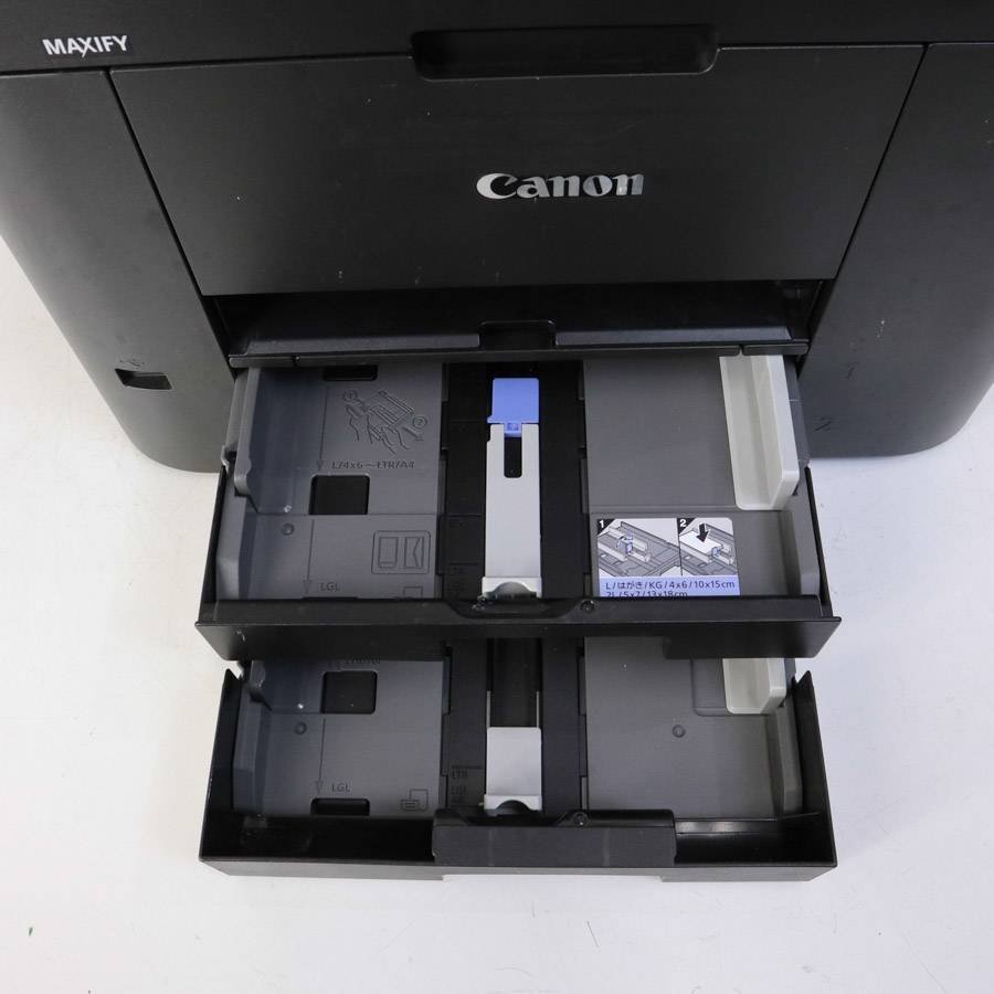 動作品 Canon キヤノン MAXIFY MB2730 A4 インクジェット 複合機 大容量給紙トレイ モノクロ片面24.0ipm 使用枚数合計7757枚★740v03_画像3