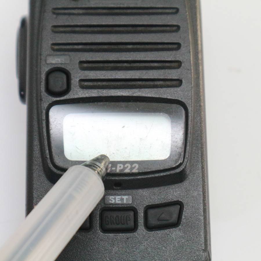 ALINCO アルインコ DJ-P22 特定小電力ハンディトランシーバー 47ch 中継対応 IP67相当防塵防水◆747f04_画像5