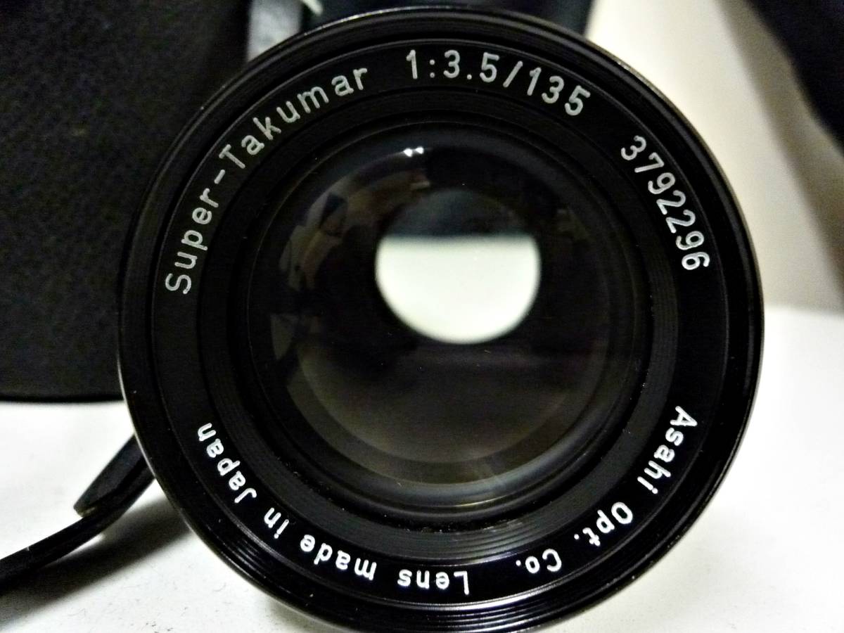 ▼PENTAX/ペンタックス 一眼レフカメラ用レンズ Super-Takumar 1:3.5/135_画像2