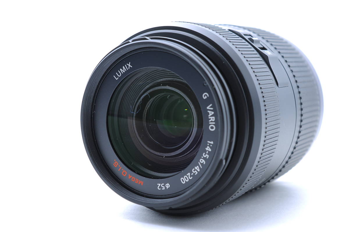 ★美品★ パナソニック Panasonic LUMIX G VARIO 45-200mm F4.0-5.6 MEGA O.I.S H-FS045200_画像1