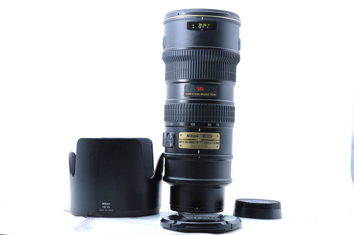 ★美品★ ニコン NIKON AF-S 70-200mm F2.8G VR ED 三脚座 フード_画像2