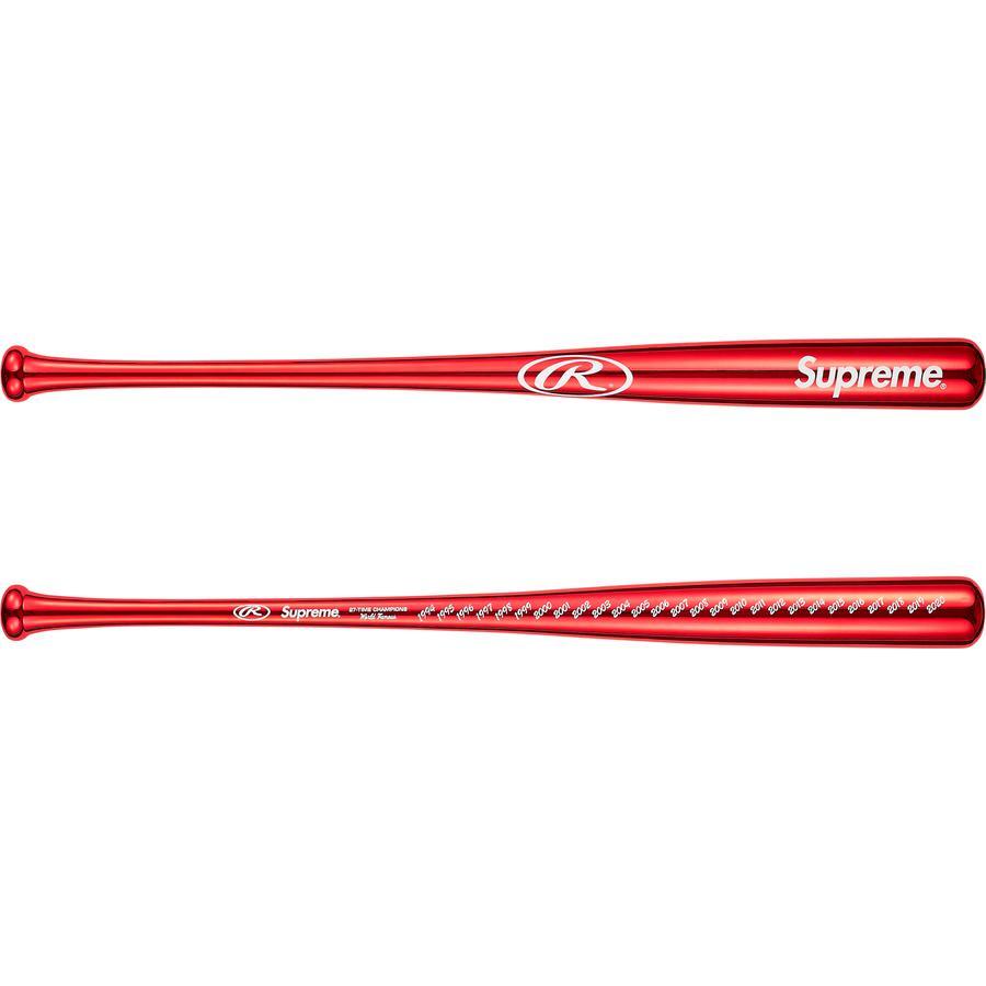 21ss Supreme×Rawlings Chrome Baseball Bat Red＊シュプリーム ローリングス ベースボール バット ボックスロゴ Box Logo 24ss_画像1