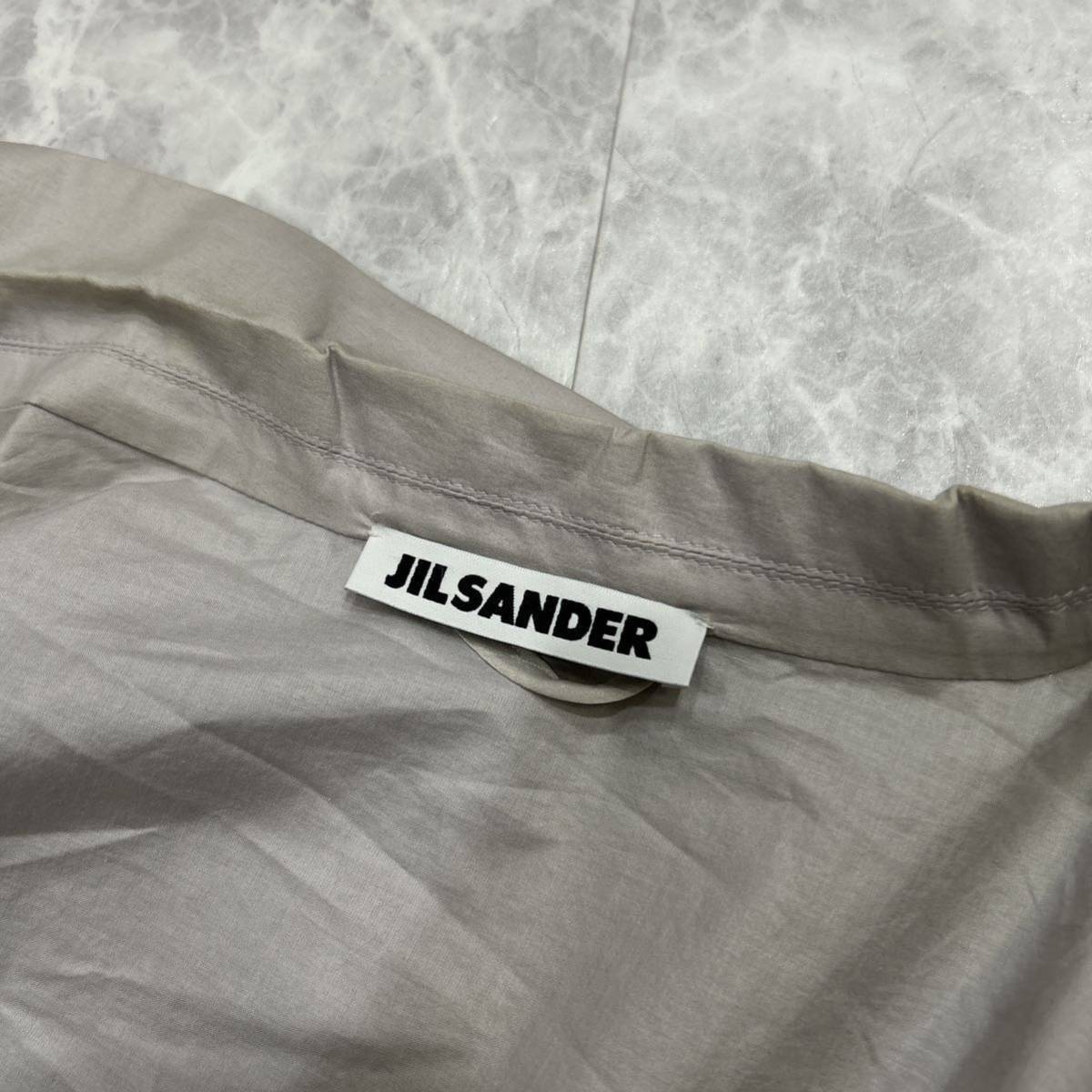 M @ イタリア製 '高級ラグジュアリー服' JIL SANDER ジルサンダー 高品質 COTTON 薄手 ジャケット size40 レディース 上着 アウター 古着_画像10