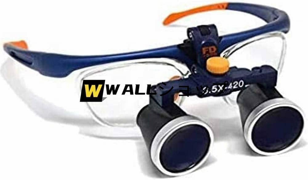 . eye magnifier glasses type magnifying glass portable magnifying glass insect glasses light weight installation convenience storage case attaching FD-503G (3.5X)