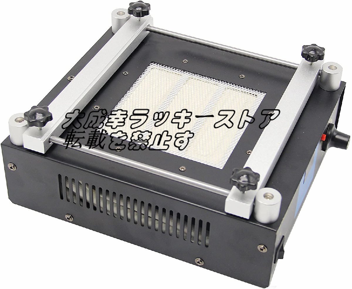 超人気 PCB恒温ホットプレート PCB予熱ステーション 回路基板の予熱 デジタル表示あり 温度制御50℃-350℃ 溶接機キット F1414_画像3