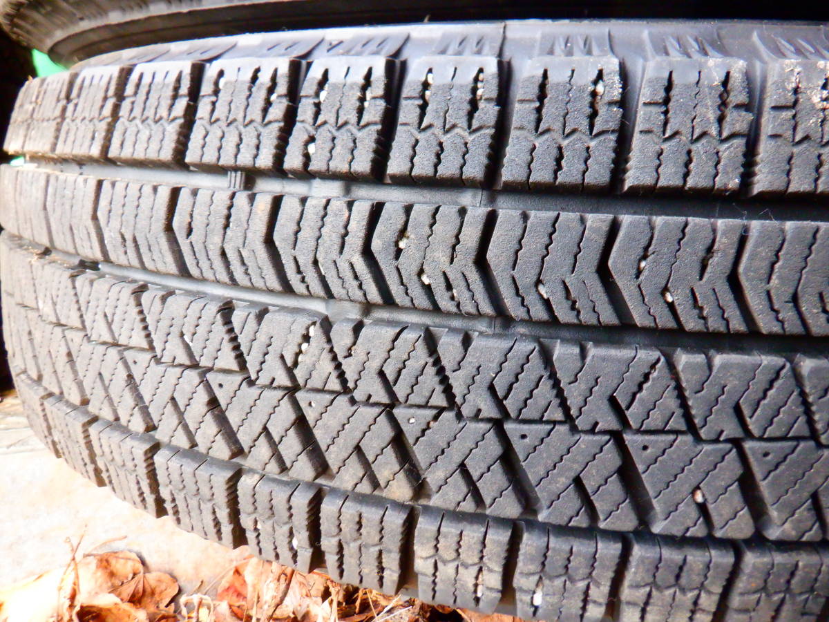 北海道送料770円/本～ ブリヂストン　ブリザック　VRX2 155/65R14 4本バリ物　スタッドレス スノータイヤ　冬タイヤ_画像5