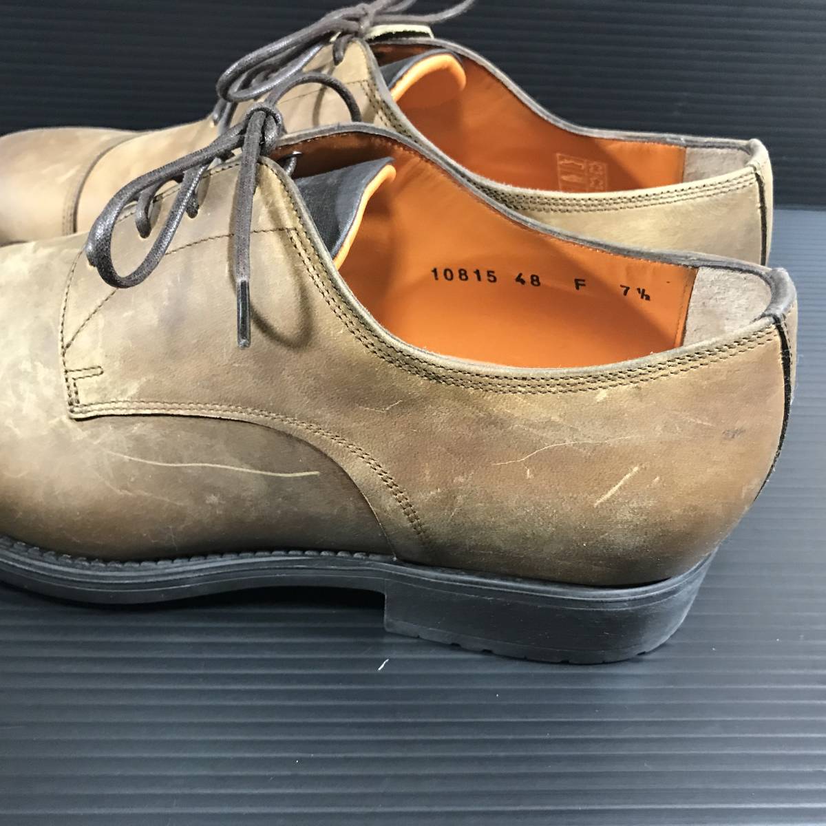 サントーニ（Santoni） Shabby Chic ダービーシューズ 7.5_画像9