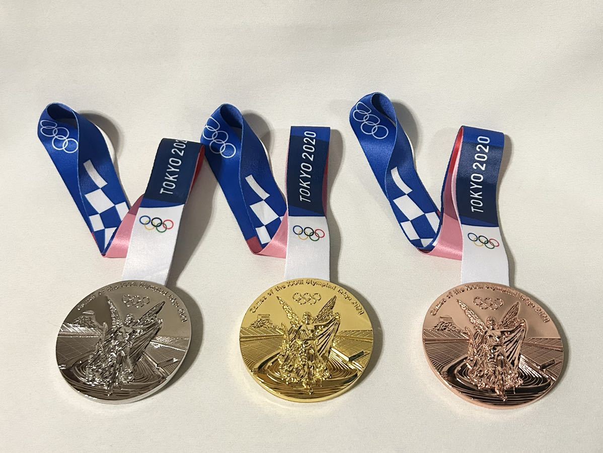 東京オリンピック 2020 大会メダル レプリカ 金 銀 銅 3つセット_画像1