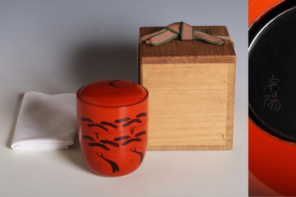 8279 колесо остров краска .. структура . чайница ( 4 person . вместе дерево коробка ) чай входить . чайница akebono чайница чайная посуда лакированные изделия 
