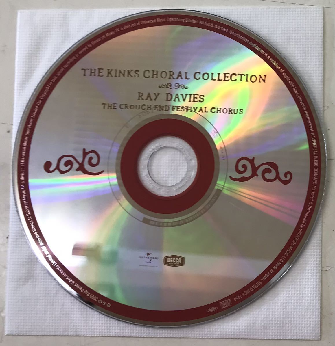 RAY DAVIES THE KINKS CHORAL COLLECTION ■CD 帯あり　送料無料_画像4