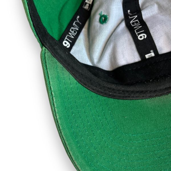 NEWERA ニューエラ NBA Boston Celtics ボストン セルティックス 刺繍ロゴ 6パネル コットン キャップ 帽子 服飾小物 グリーン 緑_画像8