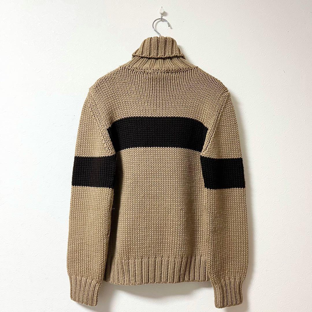 美品】90s DOLCE & GABBANA タートルネックニット イタリア製 美品】90s DOLCE & GABBANA タートルネックニット イタリア製