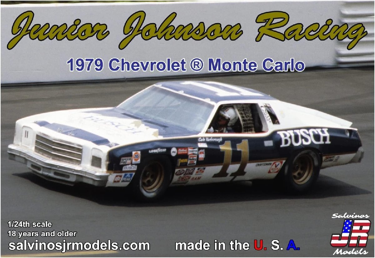 人気激安 シボレー 1979 NASCAR 1/24 SJMJJMC1979C モデル J・R サルビノス モンテカルロ ケイル・ヤーボロー ジュニア・ジョンソンレーシング ・11 その他