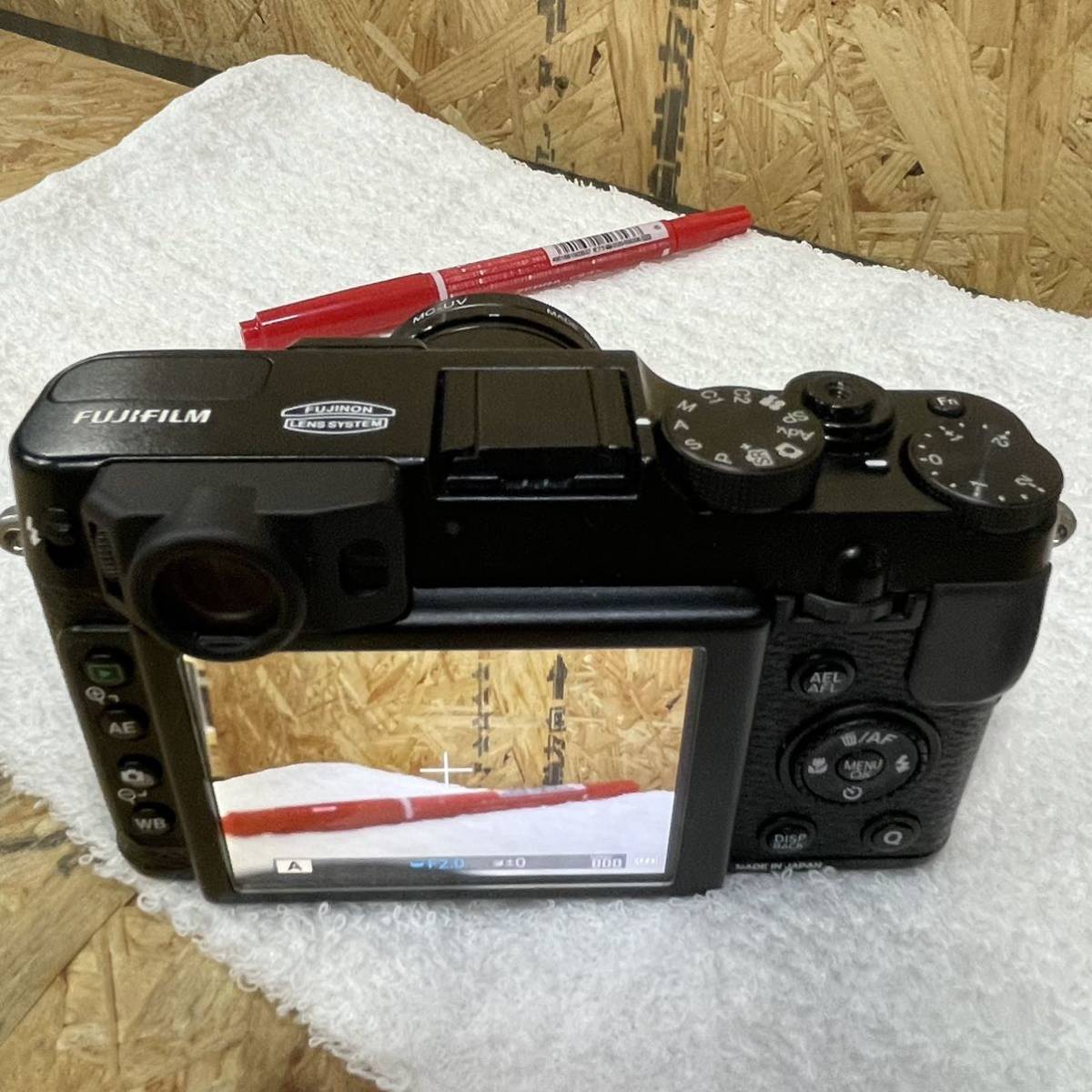 FUJIFILM 富士フイルム デジタルカメラ X20B ブラック F FX-X20 B コンパクトデジタルカメラ デジタル デジカメ_画像7