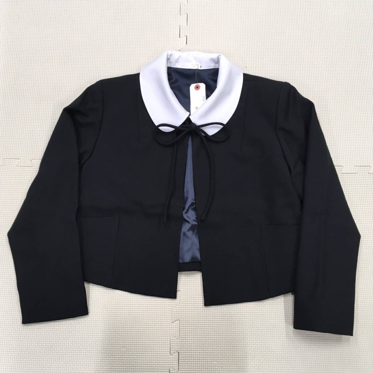 希少(未使用品) 茨城県 竜ヶ崎第一高校 女子学生服 3点セット ■旧制服■ボレロ■ジャンパースカート■襟カバー■ブラウス■冬服■引退制服の画像2