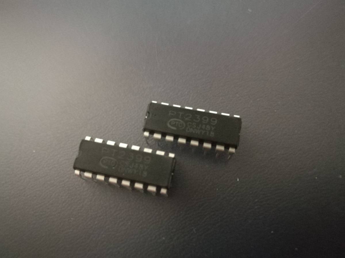 PT2399 エフェクター ディレイ エコー 遅延用 IC 2個セット_画像1