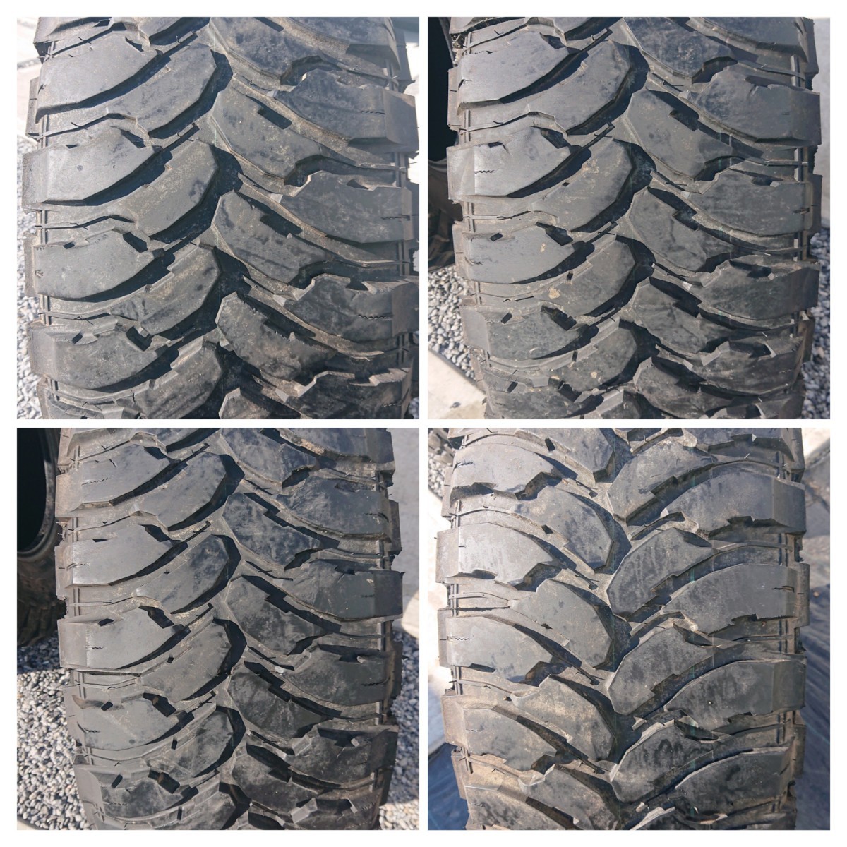 ワイドタイヤ 極太 ランクル リフトアップ 305/70R16 LT 118/115 Q M/T 4WD タイヤ 4本 手渡し可能 _画像2