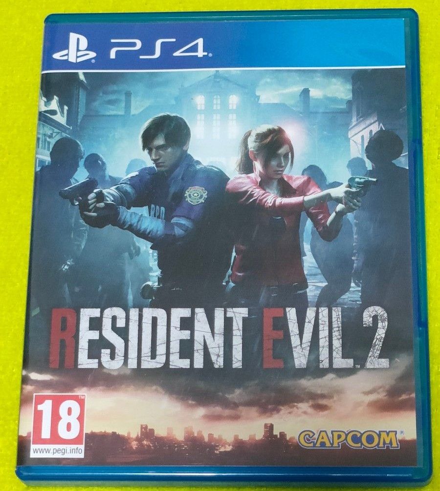 PS4 RESIDENT EVIL 2 バイオハザード RE2 海外版　日本語吹き替え可能　規制なし